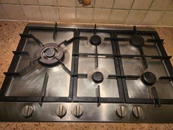 ATAG Gasfornuis, Kookplaat, 5 Pits