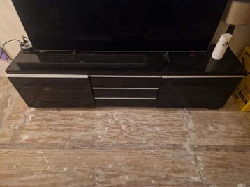 Gratis Besta TV meubel zwart hoogglans - gratis ophalen