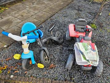 Tractor, loopfiets en driewieler gratis ophalen