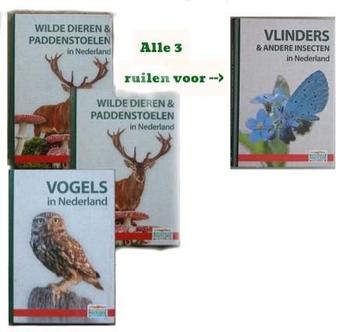 Ruilen: 3 natuurboeken Nationale Postcode Loterij