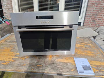 Pelgrim inbouw stoomoven STM550RVS met handleiding