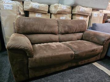 2 zits Microvezel bruin