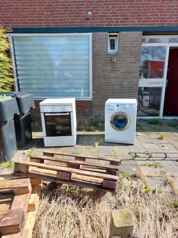 Gebruikt witgoed en oud ijzer gratis af te halen