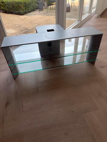 Loewe design TV Meubel met glazen planken