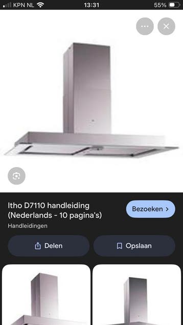 GRATIS! Moderne afzuigkap - perfect voor open keukens