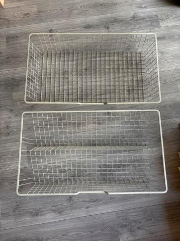 2 manden voor Pax kast 1 meter breed