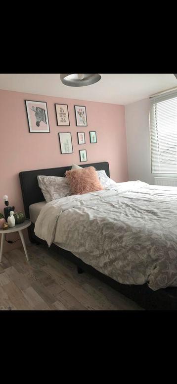 Boxspring 160x200 antraciet vandaag ophalen