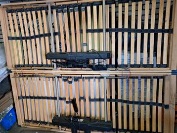 Gratis 2 x elektrisch verstelbare lattenbodem 80 cm x 200cm