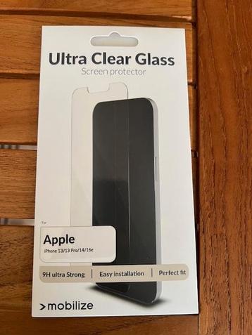 Mobilize Screen protector voor IPhone 13/13pro/14/16e