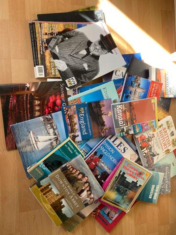 Grote collectie reisgidsen en boeken over Engeland