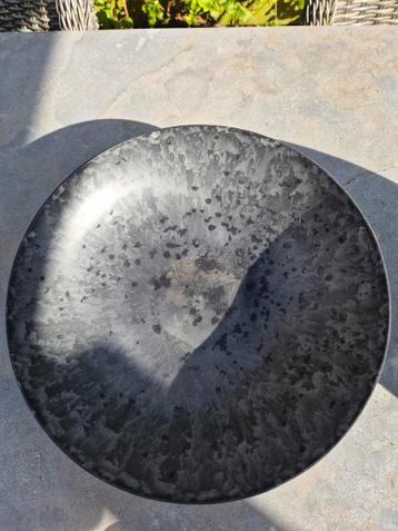 HBX Decoratieve Schaal Zwart/Grijs - Zo goed als nieuw