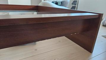Ikea bed Hopen 160x200 cm inclusief 2 lattenbodems