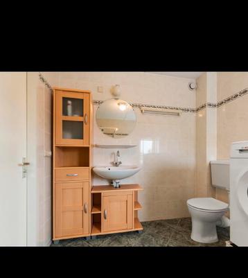 GRATIS Houten badkamermeubelset