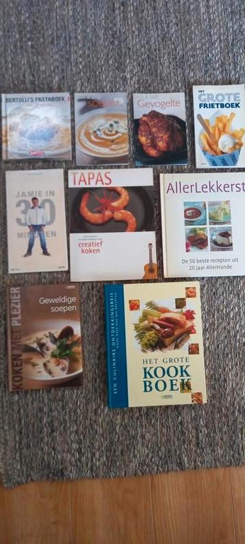 Diverse Kookboeken Collectie - Van Soep tot Pasta