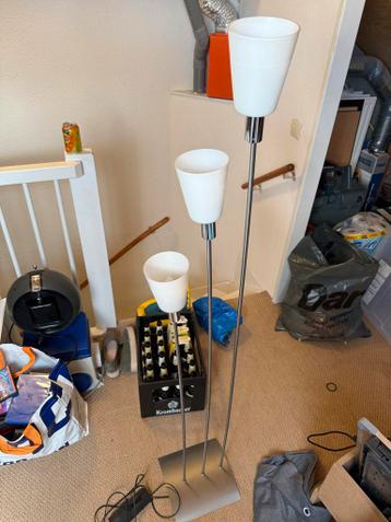 Vloerlamp met 3 lichtpunten