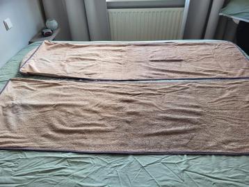 Badstof stoelhoezen voor relaxstoelen.  Alleen ophalen