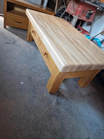 Gratis eiken salontafel