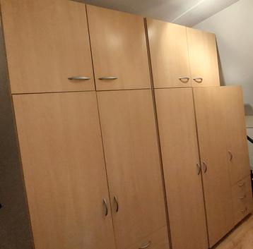 DIV Gratis afhalen Venray 2+3 deurs kledingkast beukenkleur