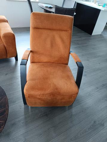 Fauteuils 2 , kleur Cognac