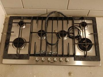 gasstel groot, 6 pits