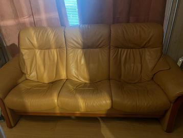 Leren stressless 3-zits bank