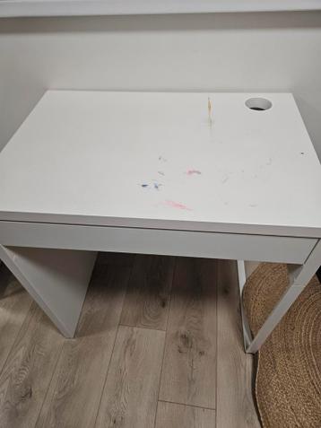 Gratis Ikea Micke bureau - wit