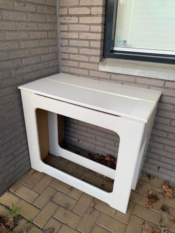 Ombouw kast radiator - wit