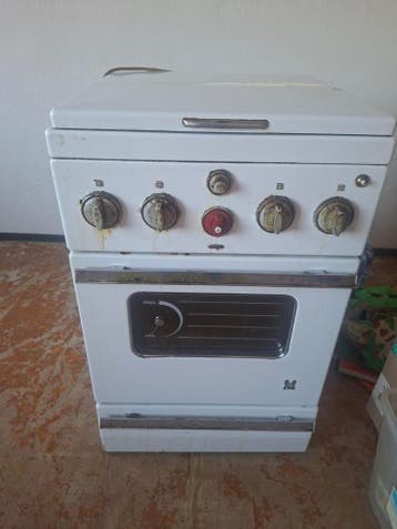 Gratis! Etna gasfornuis oud ijzer