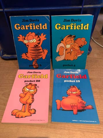 GRATIS AFHALEN 4 Garfield pockets