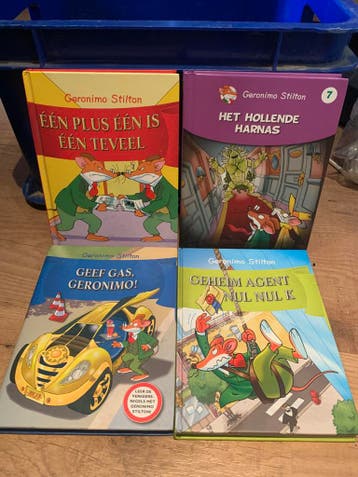 GRATIS AFHALEN 4 Geronimo Stilton boeken