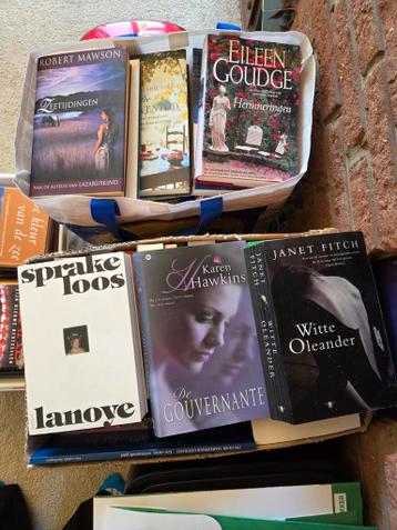 Stapel boeken van bekende schrijvers