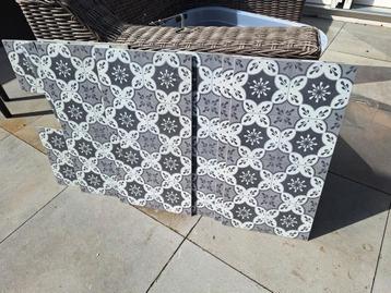 Ikea markyta mozaik platen / tegels grijs, laminaat