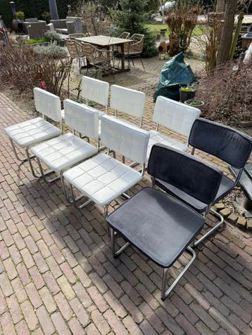 Eetkamerstoelen 8x