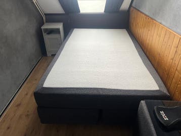boxspring bed