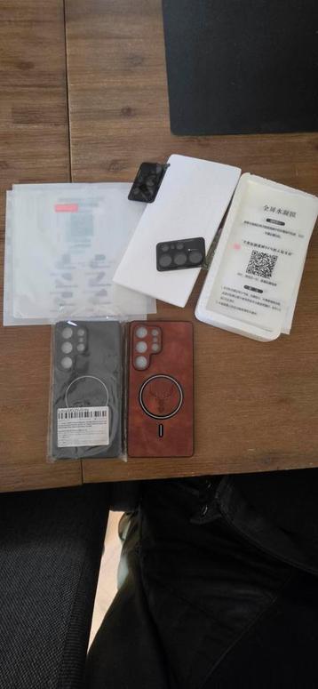 Samsung S25 Ultra: 2x Hoesje, 5x Screenprotector, 2x Lens