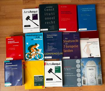 Boeken van de studie rechtsgeleerdheid