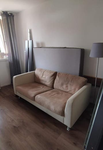 Bank - Loveseat Beige/lichtbruin