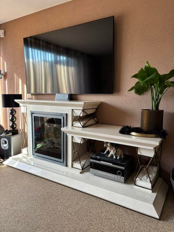 GRATIS. Manhattan style dressoir met sfeerhaard