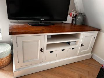 Teakhout tv meubel