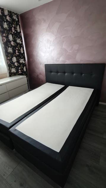 Boxspring zwart