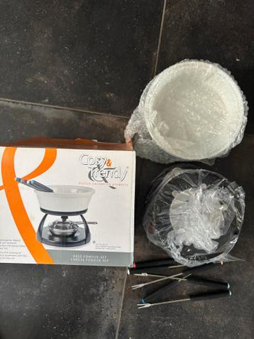 Nieuwe Cosy & Trendy Kaas Fondueset met Brander