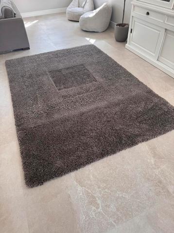 Vloerkleed gebruikt 200 x 290 cm taupe