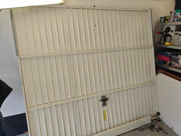 Garage deur (oud ijzer)