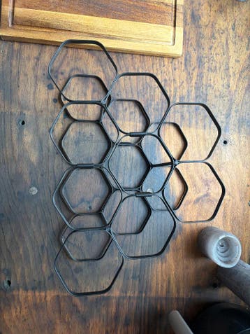 Honingraad wijnrek (gal&gal)