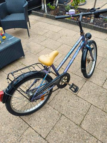 Gratis Kinderfiets paars