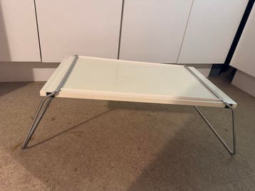 Schoottafeltje voor bed, inklapbaar