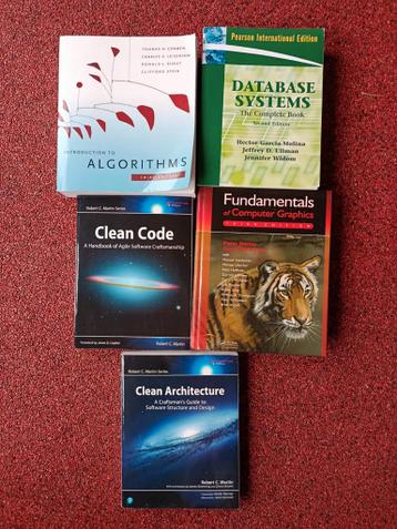 5 boeken over programmeren en computerwetenschappen