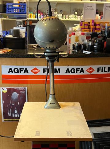 Adjutar foto-vergroter met Jena T3.5/37.5 lens - GRATIS!