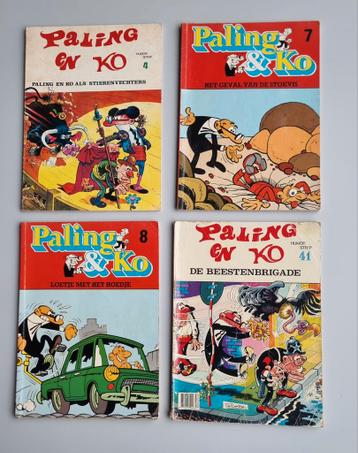 Paling en Ko stripboeken - 4 stuks
