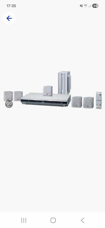 JVC Home cinemaset compleet